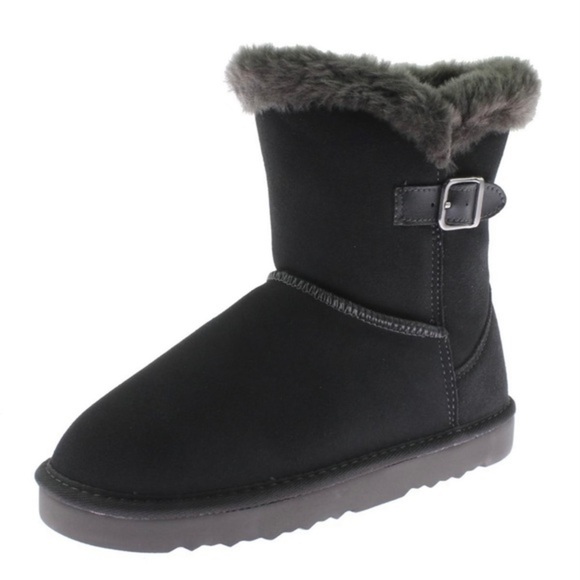 Style & Co. Shoes - New Style & Co. Suede Faux Fur Lined Winter Boots​